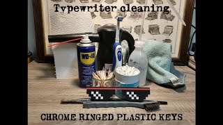 Cleaning chrome ringed plastic keys screenshot 1
