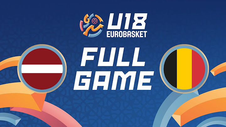 Group Phase | Latvia v Belgium | Full Basketball Game | FIBA U18 Women's EuroBasket 2025