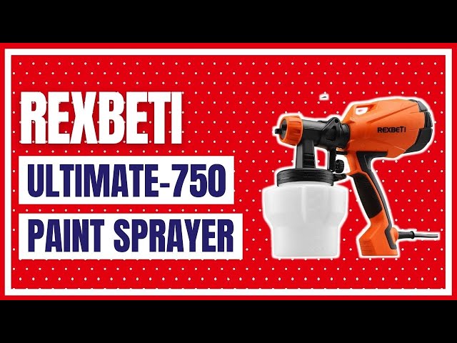 Rexbeti 500W High Power Paint Sprayer for $40 - REX004