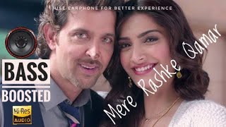 Mere Rashke Qamar ||| UNFAK |🎧| Bass Boosted Hindi Song ||| Hrithik Roshan