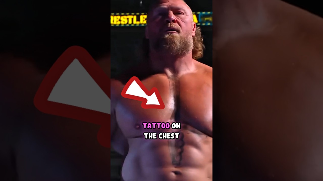Тёмная правда о татуировке меча Брока Леснара! ⚔️😱