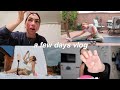 vlog: my nail routine, backyard photoshoots and trying new products