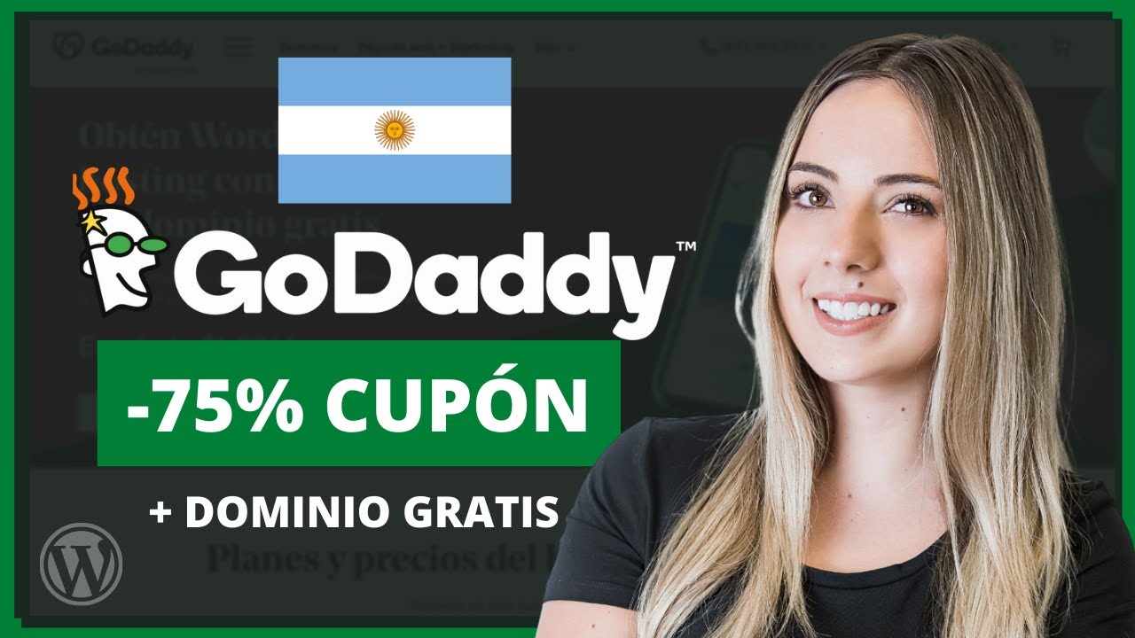 GoDaddy Argentina- Como Comprar tu Hosting y Dominio por $1200 ARS/Año - YouTube