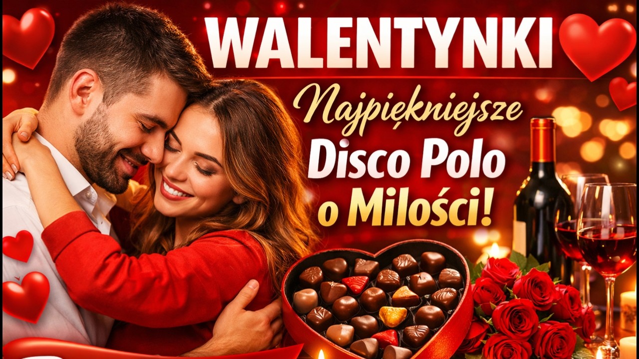 WALENTYNKI ❤️ Najpiękniejsze Disco Polo o Miłości 💘 Romantyczna Składanka Walentynkowa 2026