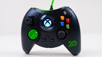 Hyperkin XBOX Duke Wired Controller 20 Years Special Limited Edition Unboxing - ASMR