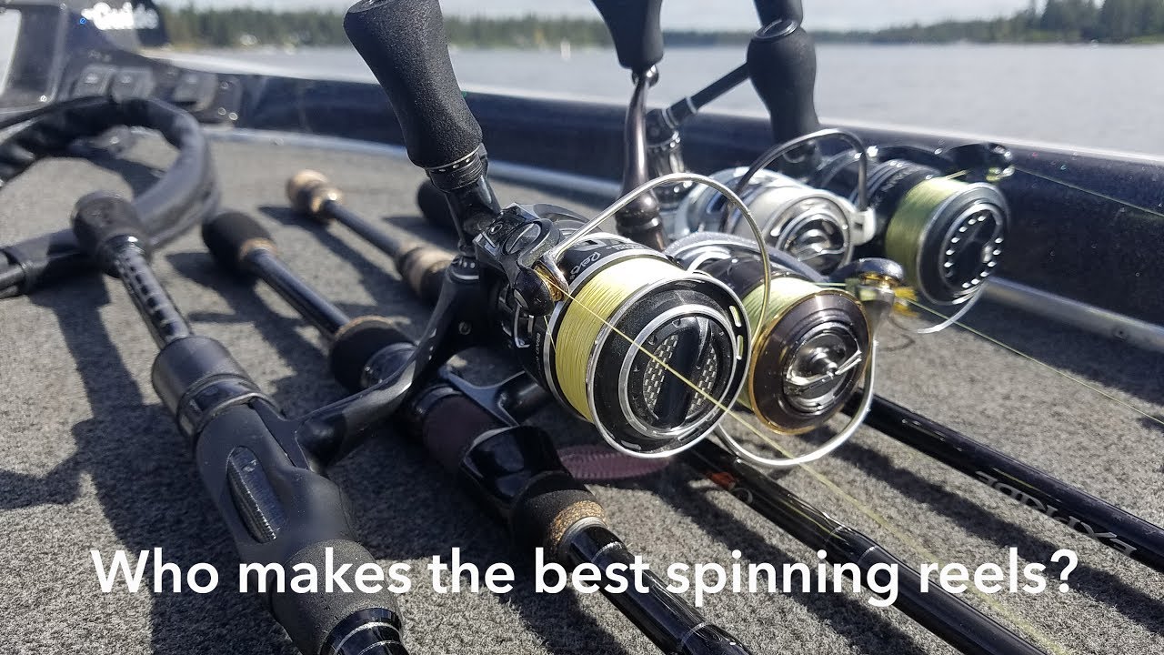 Who makes the best spinning reels? Daiwa, Shimano, Pflueger or Abu