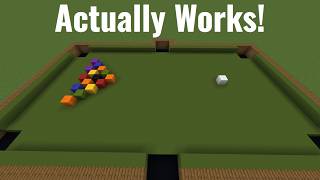 We Made A WORKING POOL TABLE In Minecraft By Abusing Sulfur Cubes
