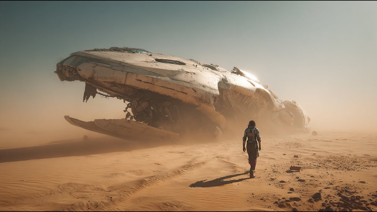 A Human Mechanic Finds a Crashed Alien Ship in the Desert… What Waits Inside Will Rewrite History!