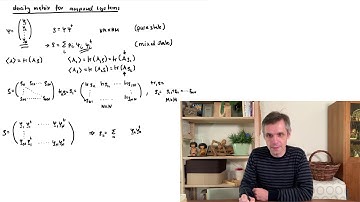 QUANTUM INFORMATION PROCESSING - Entanglement: Density matrix for composed systems