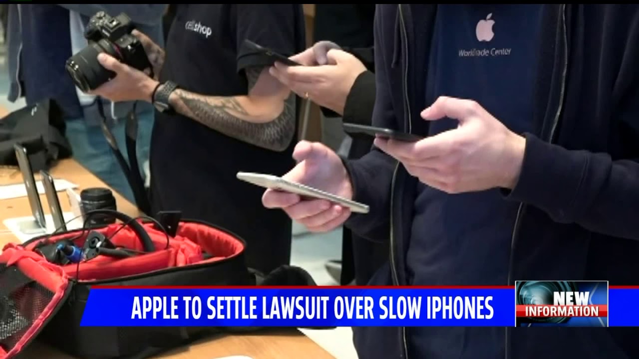 Apple to settle lawsuit over slowed iPhones