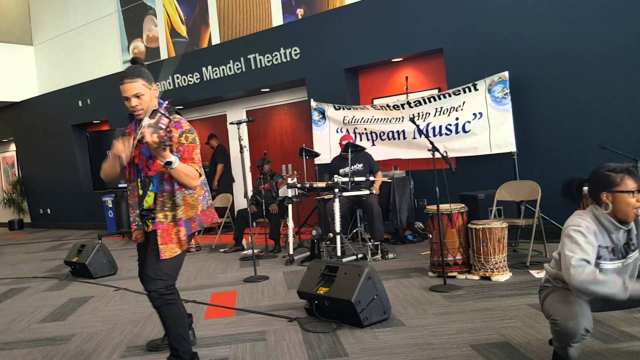 Humble G Tha Fiddla & The Afripeans Tri-C Eastern Students Turn Up