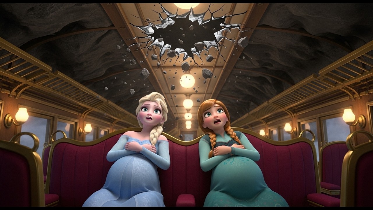 Беременные Эльза и Анна на отдыхе… Трогательная история спасения.