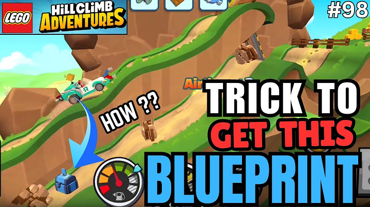 LEGO HILL CLIMB ADVENTURES Gameplay: Find Hidden Blueprints