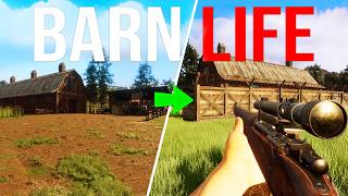 I Turned an Abandoned Barn Into the Ultimate Zombie Base! - VEIN