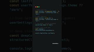 One JavaScript One-Liner That Saves You 10 Lines of Code #coding #javascript #shorts