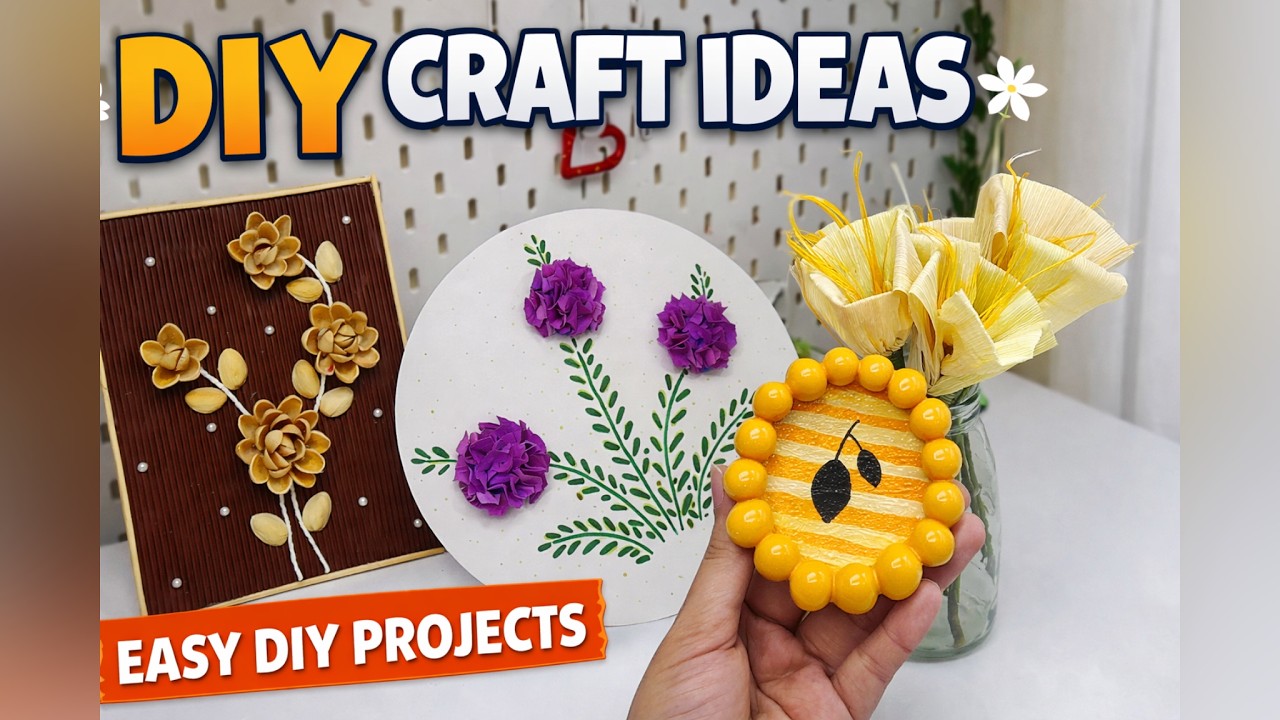Easy DIY Craft Ideas You Can Make at Home | DIY Craft forBeginners ...