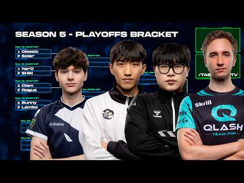 6 700$ 🏆 RSL: Revival Season 5 |  Верхние Полуфиналы: herO vs Solar, Clem vs Lambo.