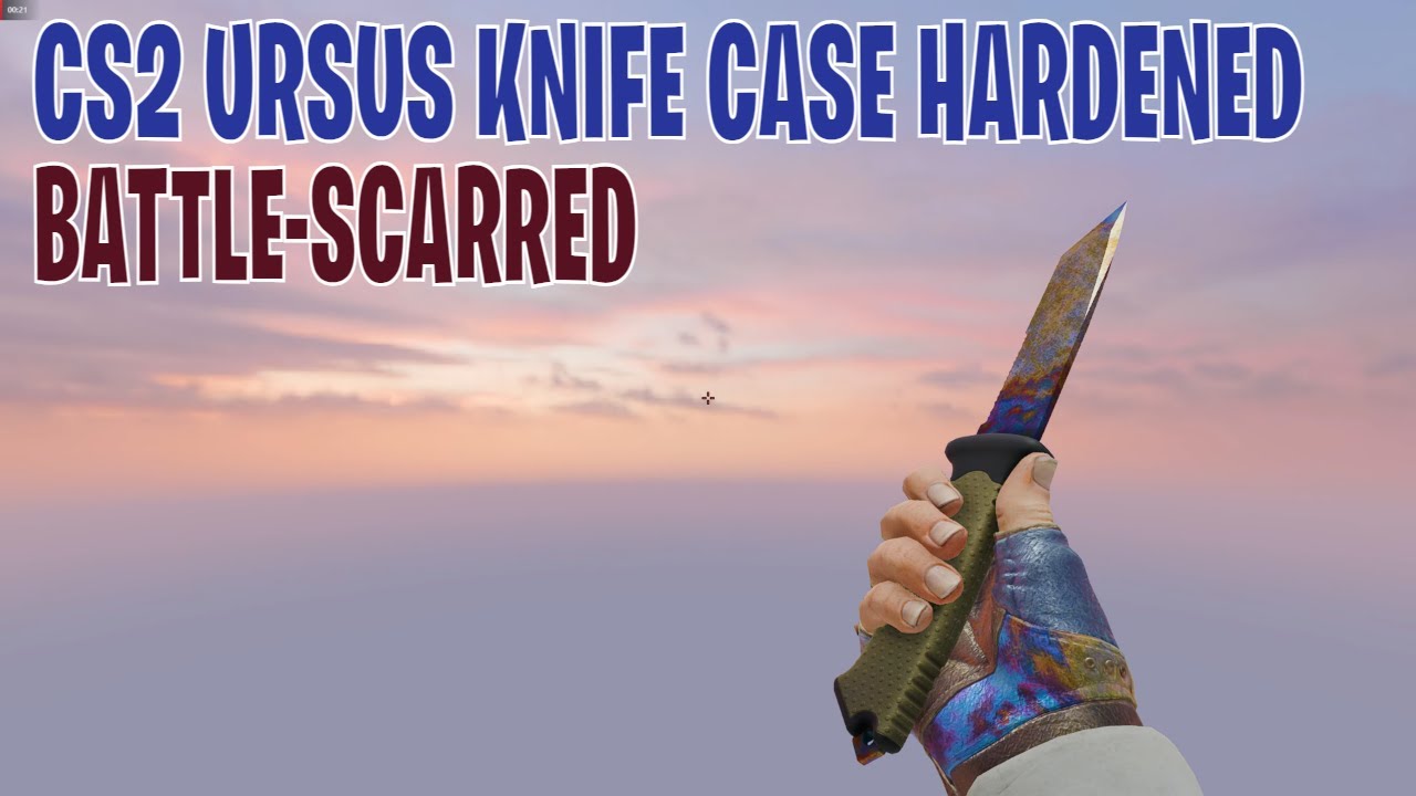 Ursus Knife Case Hardened (Battle-Scarred) | CS2 Skin Showcase #369 ...