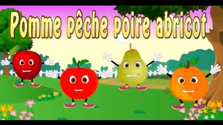 Pomme, pêche, poire, abricot + 42 minutes de comptines et chansons pour les enfants