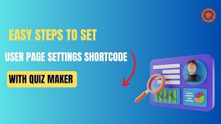 How to set User Page Settings Shortcode with WordPress Quiz Plugin