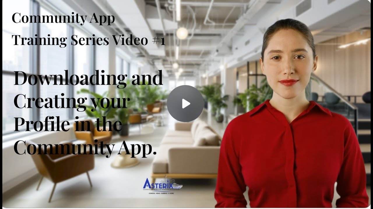 Asterix Community App #1 Install the app and build Your Profile 1 - YouTube