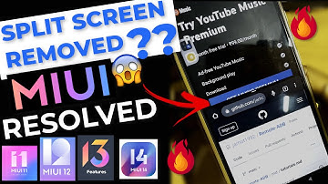 GET SPLIT SCREEN IN MIUI 14 13 12 11 | KISI BHI MIUI ME SPLIT SCREEN KAISE KRE | SPLIT SCREEN MIUI