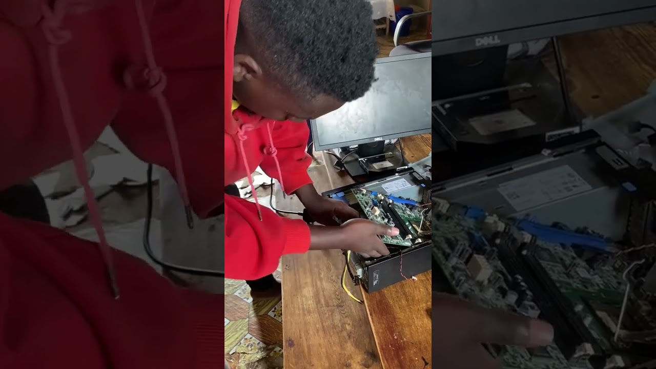 DISSEMBLING AND ASSEMBLING DELL DESKTOP OPTIPLEX 7080