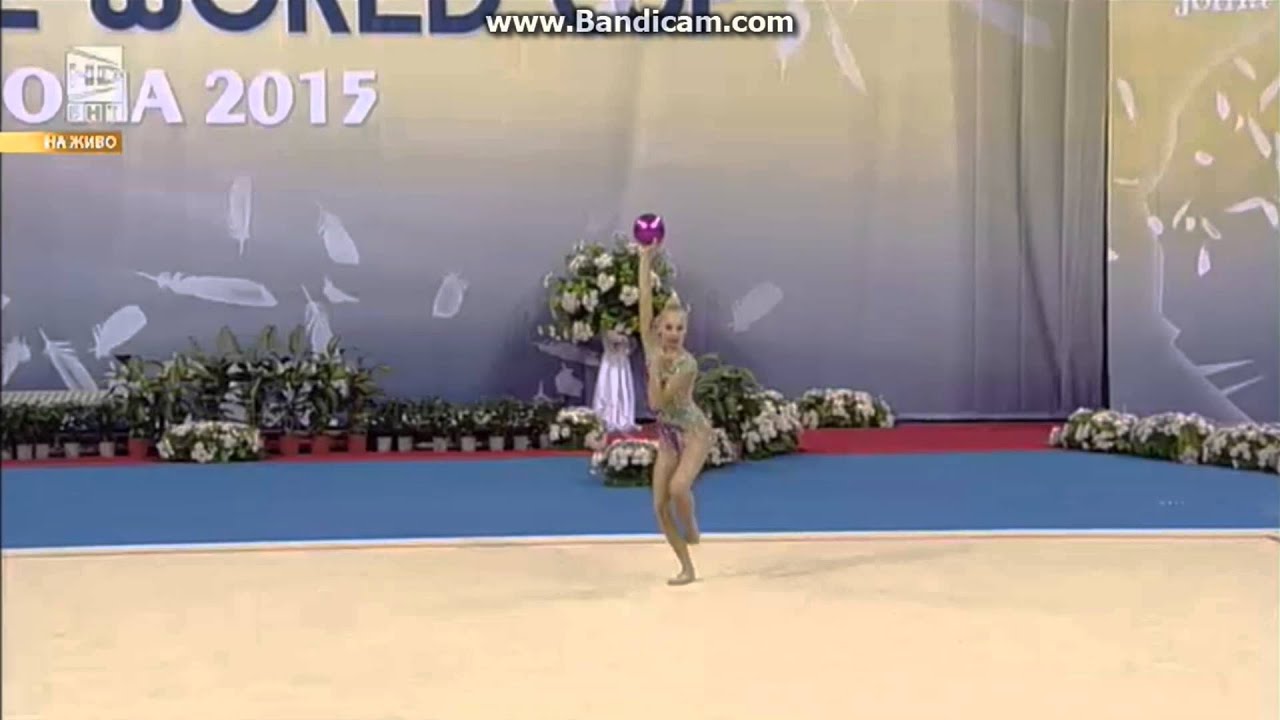 Yana Kudryavtseva Ball- Final- World Cup Sofia 2015