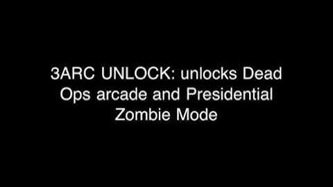 Call of duty: black ops cheat codes