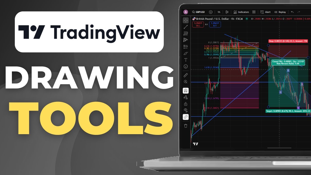 How To Use TradingView Drawing Tools | Trading Tutorials - YouTube