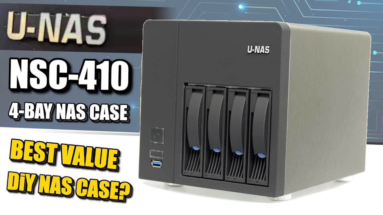 The U-NAS NS-410 4-Bay NAS Enclosure Review 