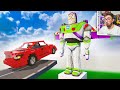 COCHES vs BUZZ LIGHTYEAR 💥 | Teardown Mods