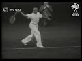 TENNIS: Jean Rene Lacoste playing German tennis star (1929) の動画、YouTube動画。