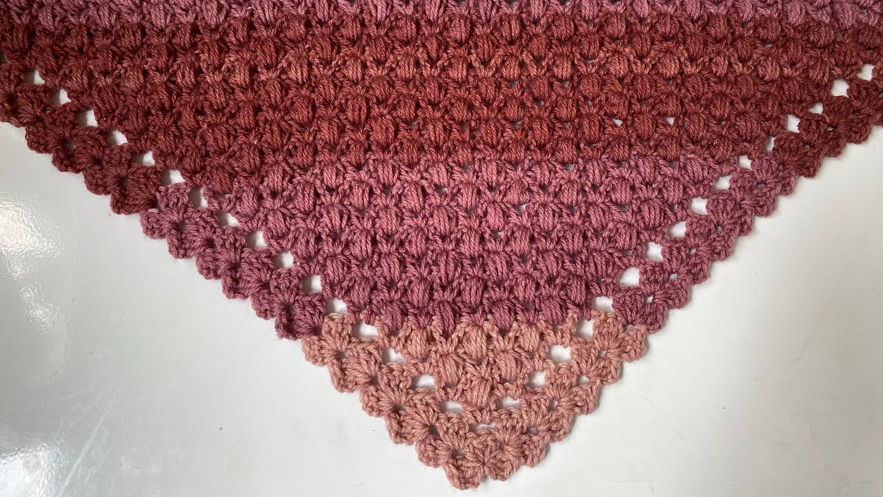 Châle Érable au crochet