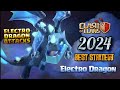 Clash of clans  electro dragon attacks  best strategy 2024  gameplay