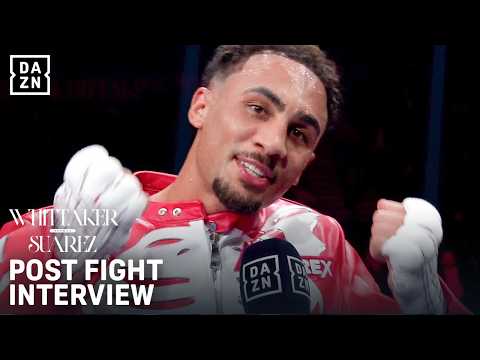 Ben Whittaker Reacts To His First Round Knockout!