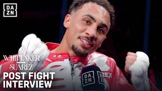 Ben Whittaker reacts to his FIRST round KNOCKOUT!