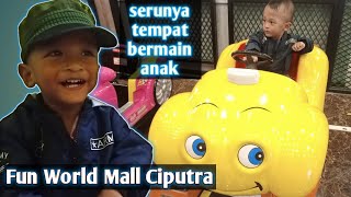 SERU SERU AN di FUNWORLD Mall Ciputra Citra Raya | rekomendasiTempat bermain anak di citra raya