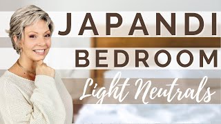 JAPANDI BEDROOM DESIGN | Light Neutral Colours | Shop &amp; Decorate With Me