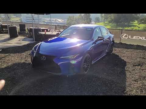 Exclusive! 2021 Lexus IS 350 F-Sport in UltraSonic Blue 2.0 Inside and Out!