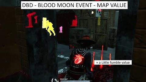 DBD Bloodmoon Event - map value - perfect for Locker Build -- Gideon Meat Plant