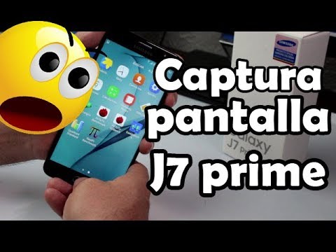 Samsung Galaxy J7 prime Como Capturar la pantalla