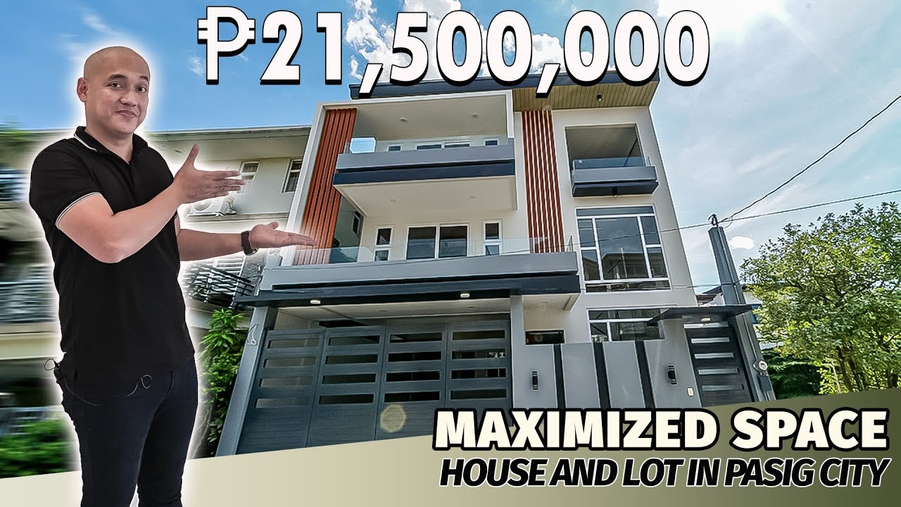 House Tour PG215 | 3-Storey Modern House and lot for sale | Greenwoods Subd. Pasig City