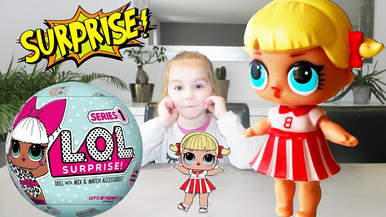 Poupée LOL Surprise Cheer Captain Doll Saison 1 (Unboxing) - YouTube