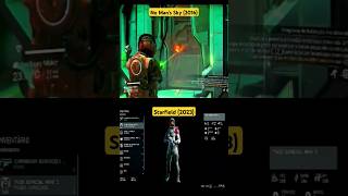 comparação NoManSky Vs. Starfield #jogosdehoje #games #comparação #nomanssky #starfield