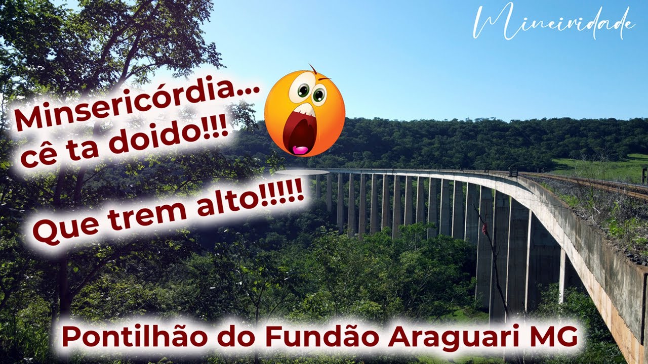 MINEIRIDADE - CONHECENDO O PONTILHÃO DO FUNDÃO EM ARAGUARI MG ///// PARTE 1