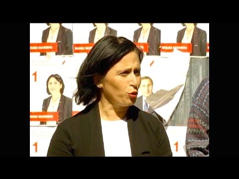 მანანა ნაჭყებიამ დიღომში ხეების გაჩეხვა და ახალი კორპუსის მშენებლობა გააპროტესტა