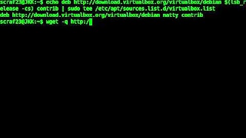 Install VirtualBox 4.0 on Ubuntu 11.04