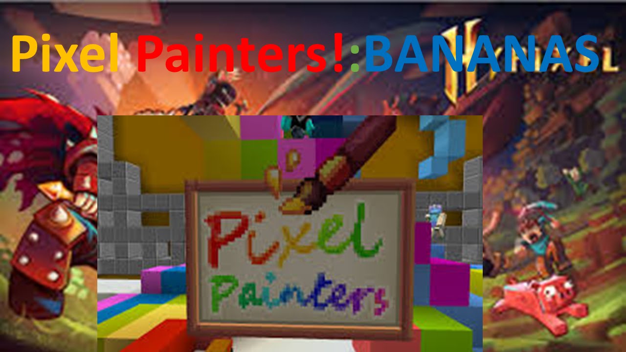 Hypixel Pixel Painters!:WHY GORILLAS!