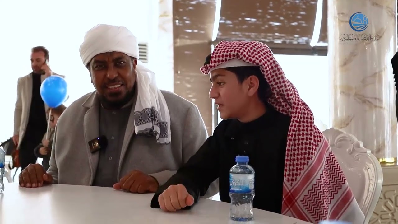 جلسة شعرية مميزة بحضور فضيلة الشيخ متعب المطيري والشبل إبراهيم الحلقي في معرض دمشق الدولي للكتاب